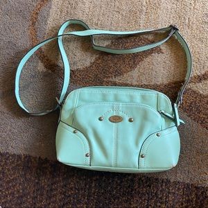 BOC teal crossbody purse